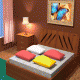 Brown bedroom escape