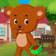 Cartoon bear rescue