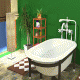 Cozy bathroom escape