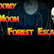 Gloomy moon forest escape