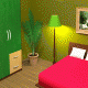 Green bedroom escape gh