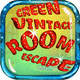 Green vintage room escape