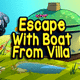 Knf escape with boat from villa