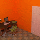 Orange puzzle room escape