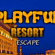 Playful resort escape