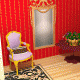 Red bedroom escape