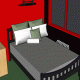 Red vip bedroom escape