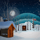 Winter night escape