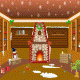 Winter wooden room escape